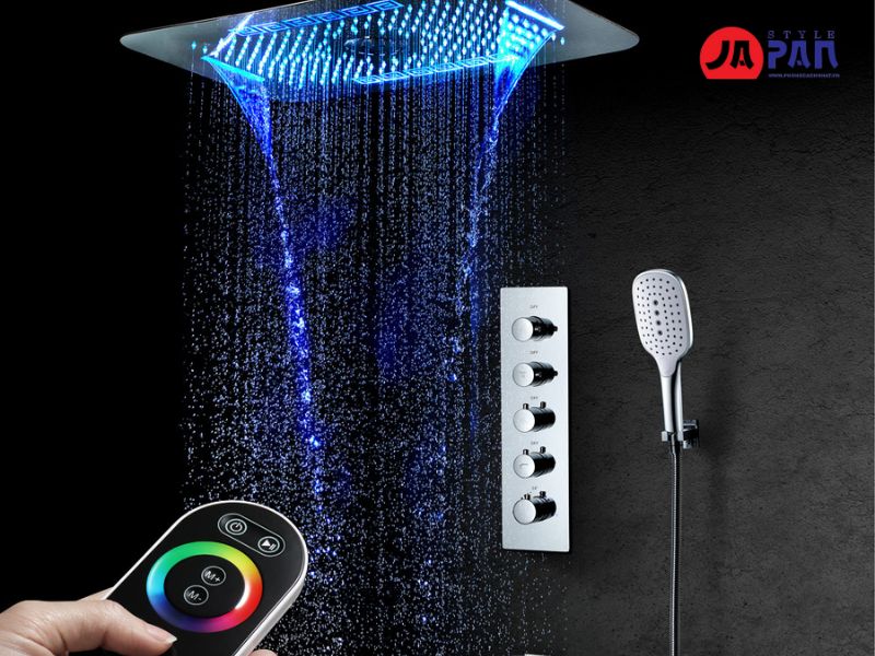 Khám Phá Công Nghệ Tắm Đỉnh Cao Với Sen Tắm Thông Minh 4 Điều khiển từ xa