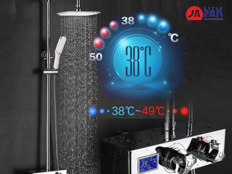 Cấu Tạo Và Nguyên Lý Hoạt Động Của Sen Tắm Nhiệt Độ 1 Sen tắm nhiệt độ