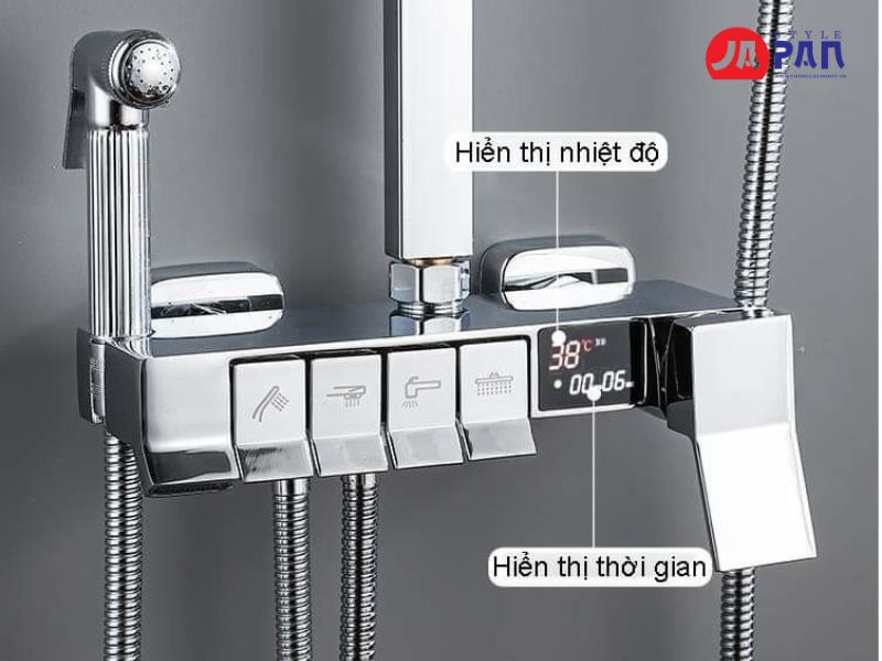 Khám Phá Công Nghệ Tắm Đỉnh Cao Với Sen Tắm Thông Minh 2 Sen tắm thông minh