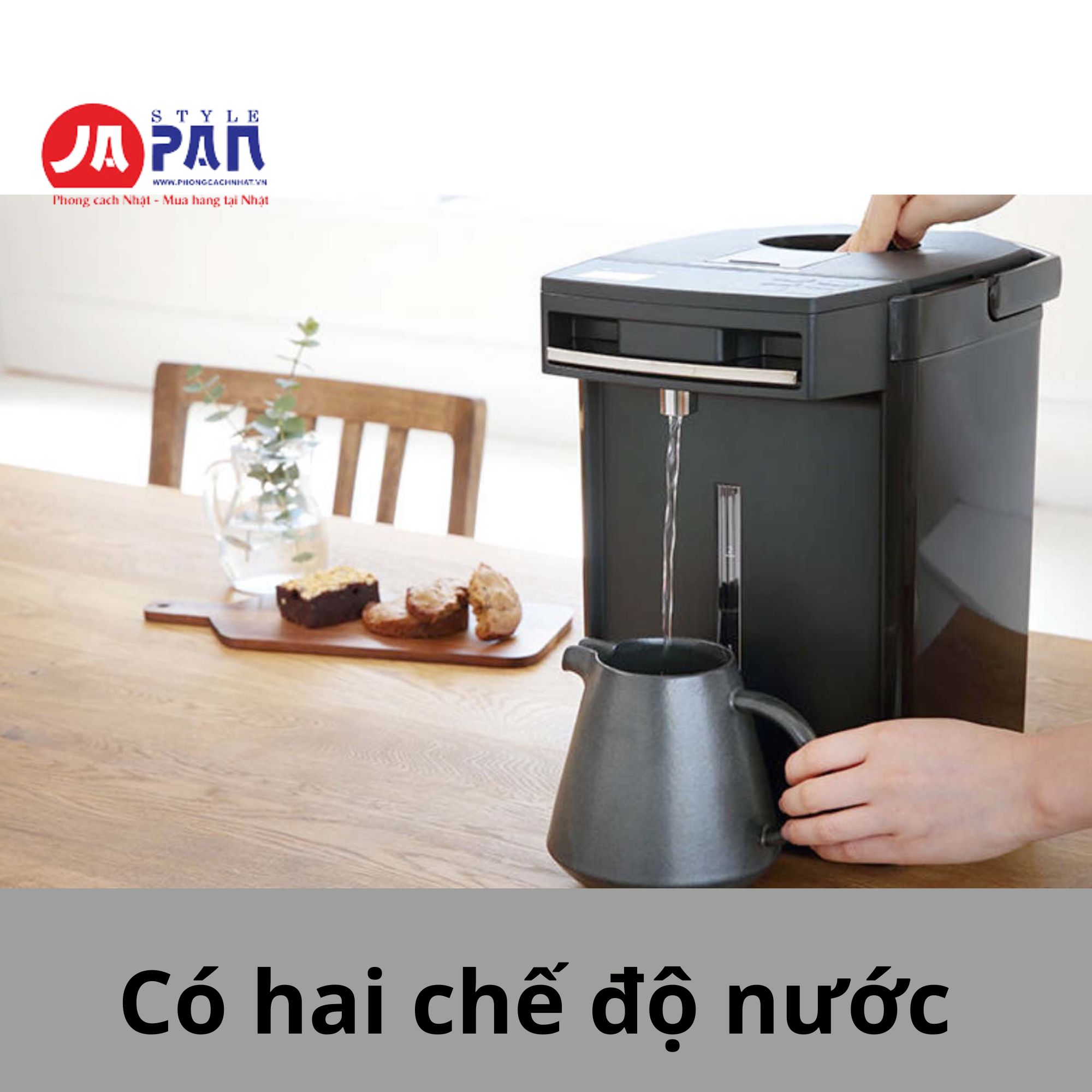 Bình thuỷ điện Tiger PIM-G300 | Dung tích 3L 4 Có hai chế độ nước giúp người dùng linh hoạt sử dụng tùy mục đích