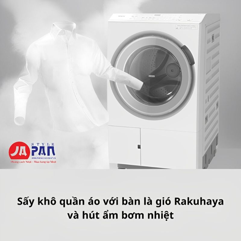 Máy giặt Hitachi BD-SX130KL | Giặt 13kg, sấy 7kg 33 may giat hitachi bd sx130kl noi dia nhat 3