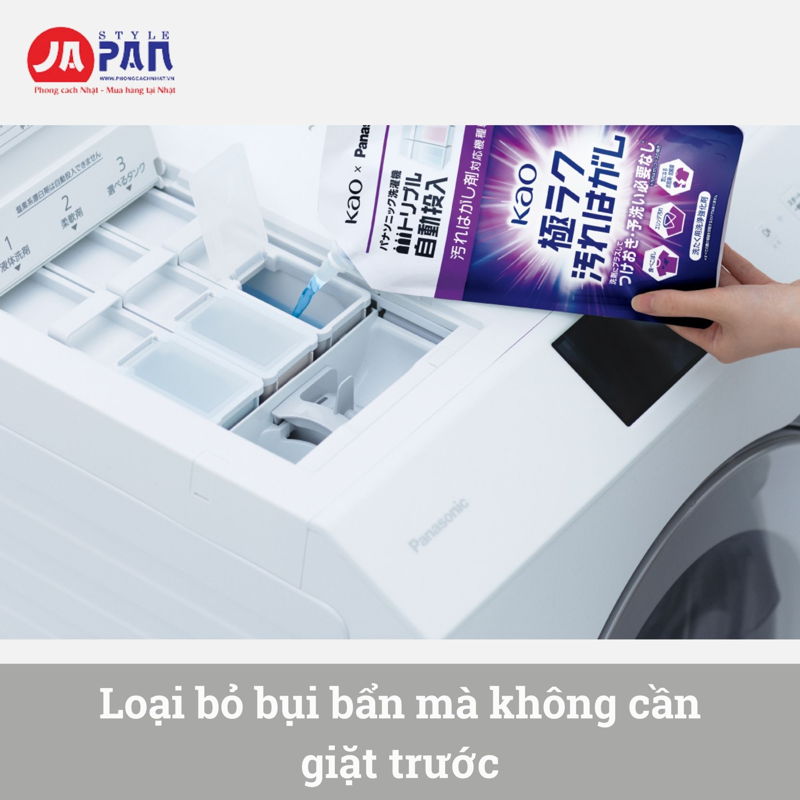 Máy giặt Panasonic NA-LX125DL-W | Giặt 12kg, sấy 6kg 2 Máy giặt Panasonic NA-LX125DL-W