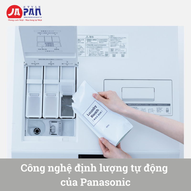 Máy giặt Panasonic NA-LX125DL-W | Giặt 12kg, sấy 6kg 3 Máy giặt Panasonic NA-LX125DL-W