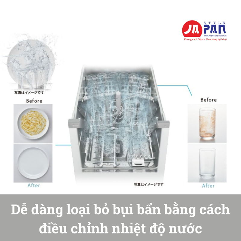 Máy rửa bát Rinnai RSW-F403C-SV màu bạc | 8 bộ 8 may rua bat rinnai rsw f403c sv mau bac 8 bo 6
