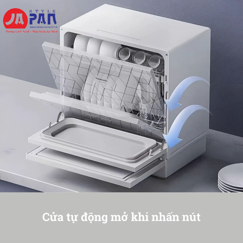 Máy rửa bát Panasonic NP-TZ500-W Màu trắng 4 Máy rửa bát Panasonic NP-TZ500-W