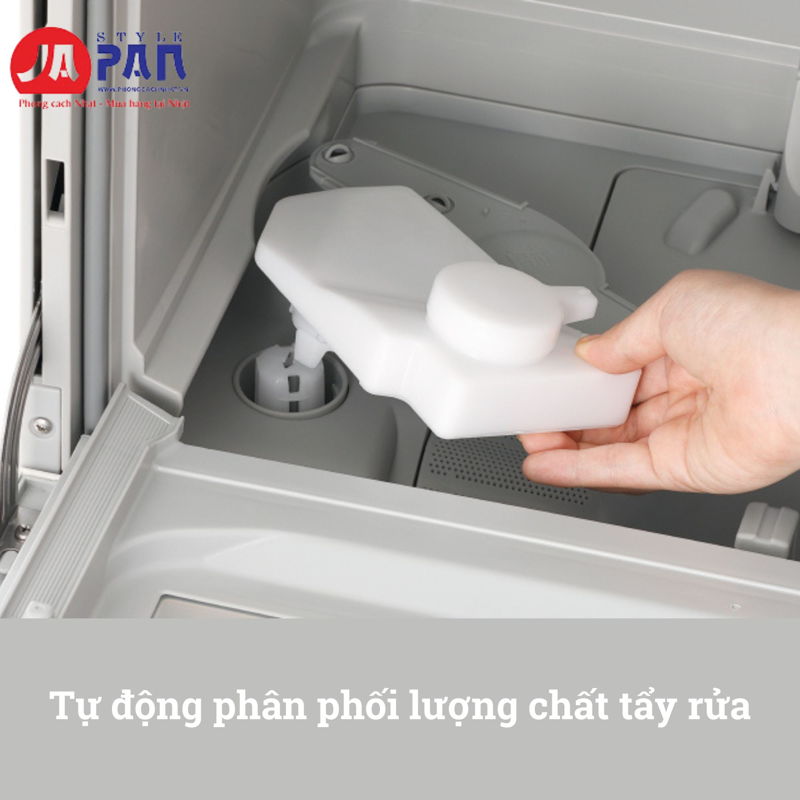 Máy rửa bát Panasonic NP-TZ500-W Màu trắng 7 may rua chen panasonic np tz500 w mau trang 4