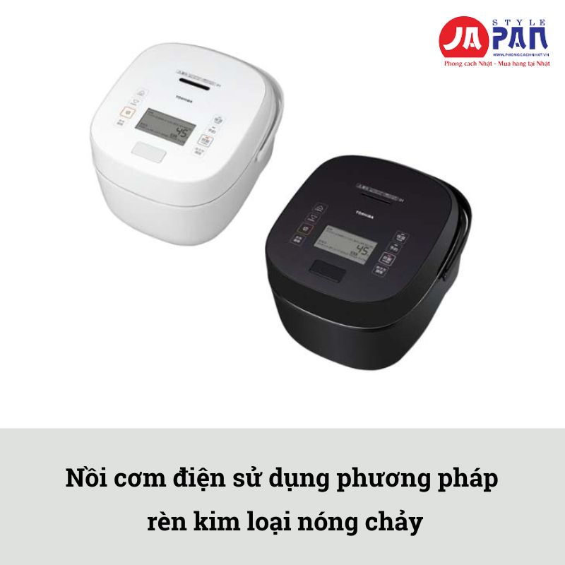 Nồi cơm điện Toshiba RC-18KGW (W) | Dung tích 1/8L 7 noi com dien toshiba rc 18kgw w dung tich 1 8l 5