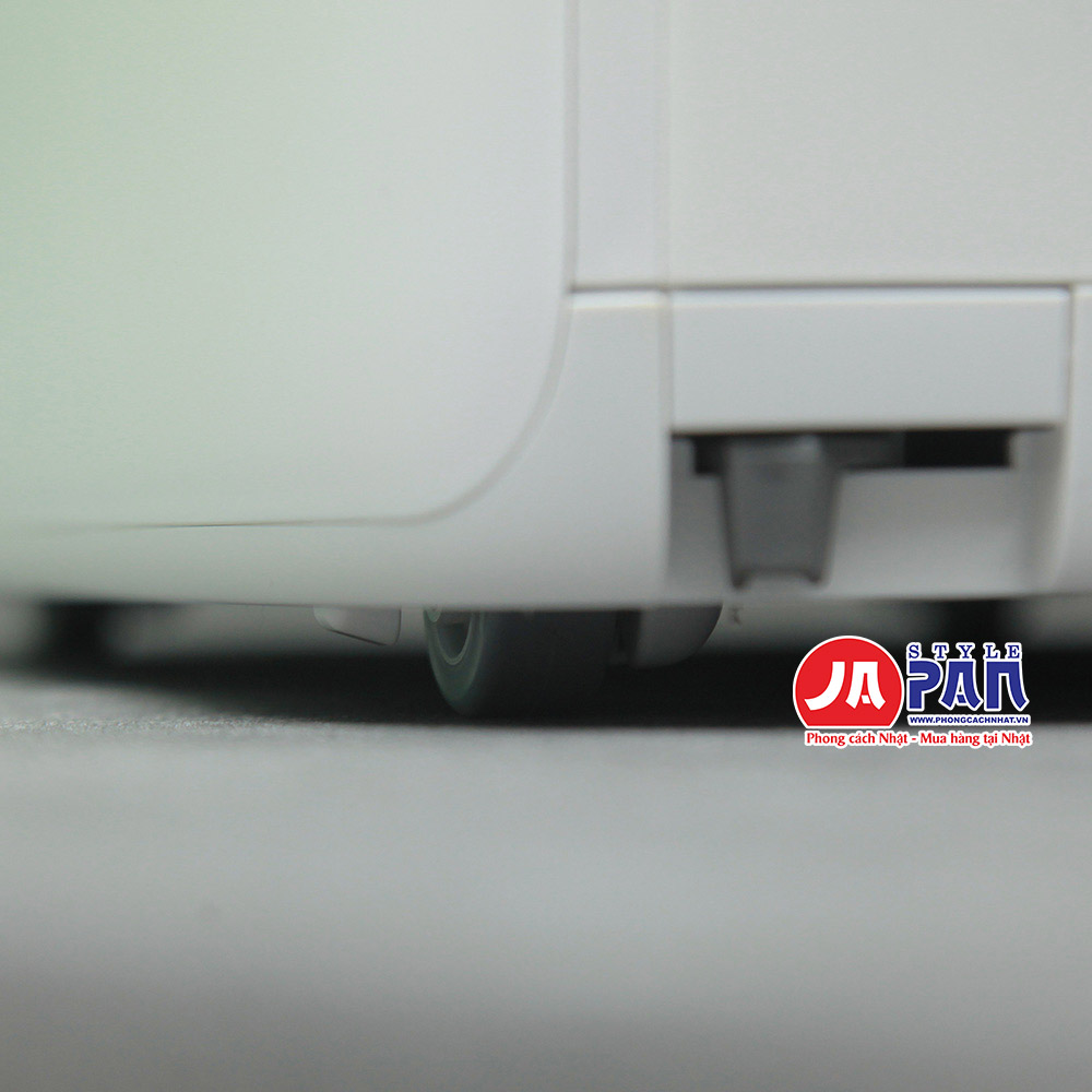 Máy lọc không khí bù ẩm Sharp KI-RS50-W | Ion Plasma 25000 15 Máy Lọc không khí Sharp Ki-RS50-W có chốt khóa bánh xe