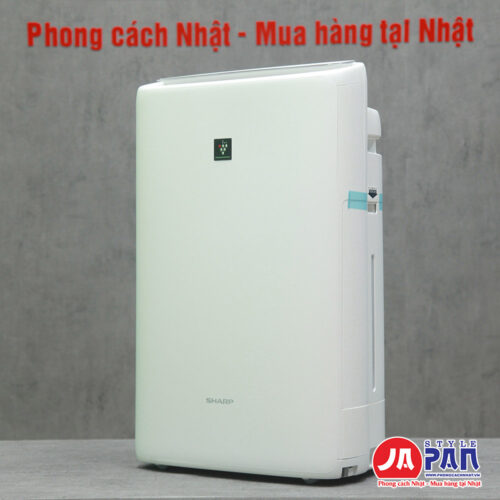 Máy lọc không khí bù ẩm Sharp KI-RS50-W | Ion Plasma 25000 23 Máy Lọc không khí Sharp Ki-RS50-W góc chụp cạnh bên phải