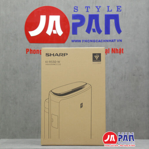 Máy lọc không khí bù ẩm Sharp KI-RS50-W | Ion Plasma 25000 20 Máy Lọc không khí Sharp Ki-RS50-W mới 100% nguyên thùng