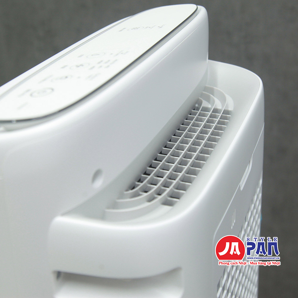 Máy lọc không khí bù ẩm Sharp KI-RS50-W | Ion Plasma 25000 12 Máy Lọc không khí Sharp Ki-RS50-W với cửa gió phía sau