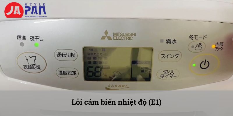 mã lỗi máy hút ẩm Mitsubishi