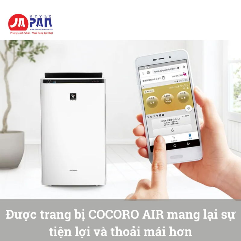 Máy lọc không khí bù ẩm Sharp KI-RX100-W | Ion Plasma 50000 43 Máy lọc không khí bù ẩm Sharp KI-RX100-W