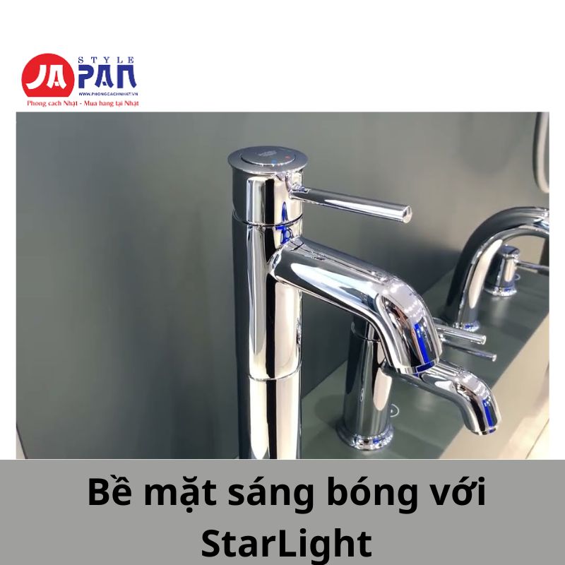 Vòi rửa mặt Grohe Essence New 23589001 18 Vòi có độ bóng loáng sang trọng