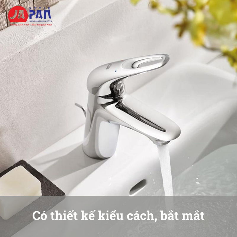 Vòi rửa mặt Grohe Eurostyle S-Size 33558003 2 Vòi rửa mặt Grohe Eurostyle S-Size 33558003