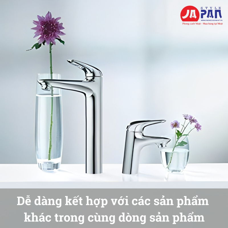 Vòi rửa mặt Grohe Eurostyle S-Size 33558003 3 voi rua mat grohe eurostyle s size 33558003 3
