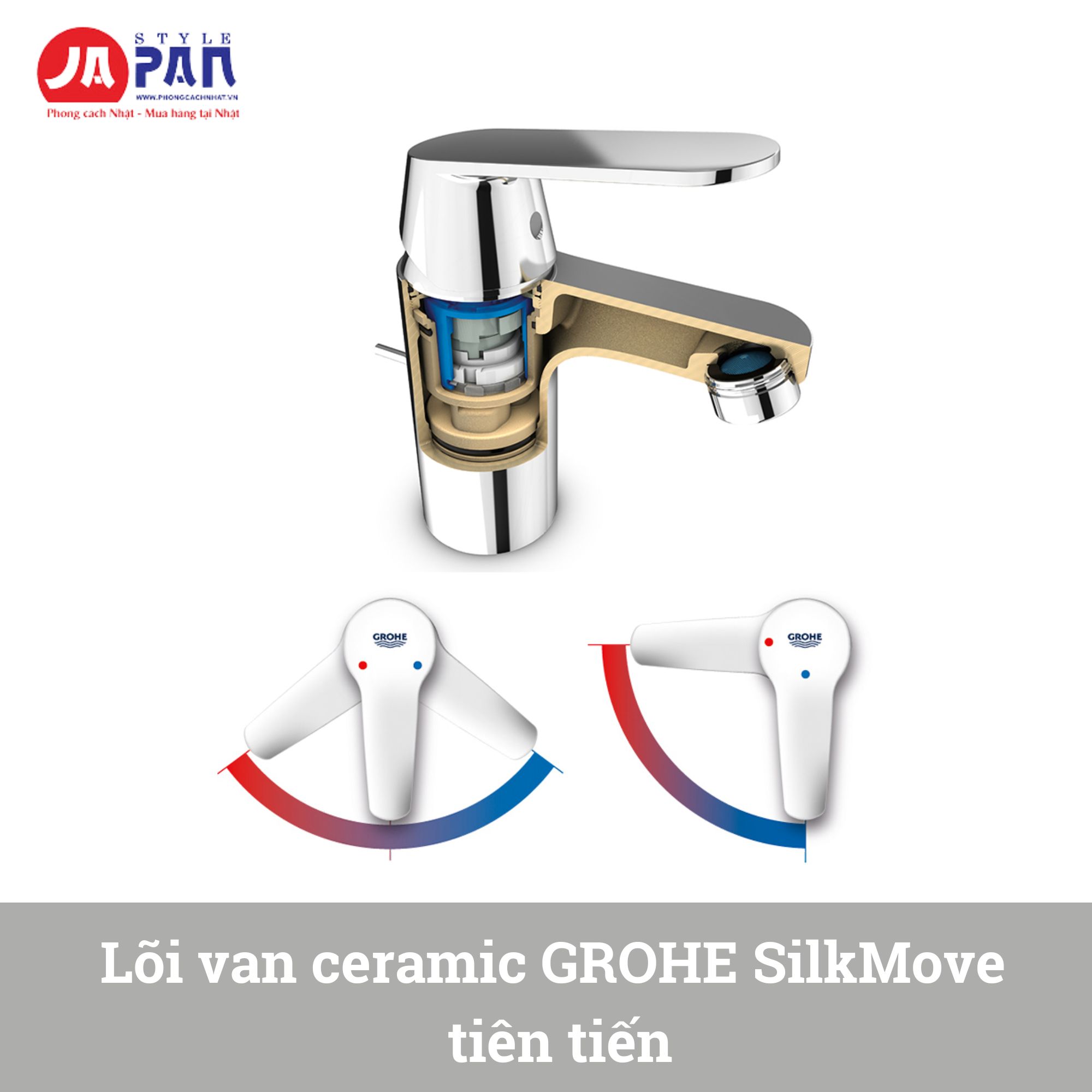 Vòi rửa mặt Grohe Lineare New S-Size 2438000U | Cao 180mm 2 vòi rửa mặt Grohe Lineare New S-Size 2438000U