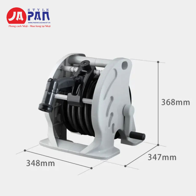 Kích thước của vòi tưới cây Takagi Mercury 2 Twister RT215CG 15M