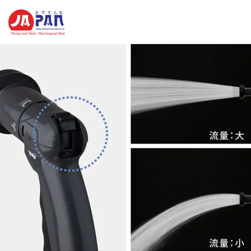 Vòi tưới cây Takagi Mercury 2 Twister RT215CG 15M 25 Vòi tưới cây của Takagi Mercury 2 Twister RT215CG 15M có thể điều chỉnh đa dạng