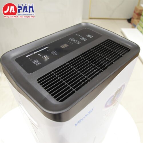 Cửa gió thổi khí khô của máy hút ẩm Vtech365 VT-HA500-W thiết kế rộng