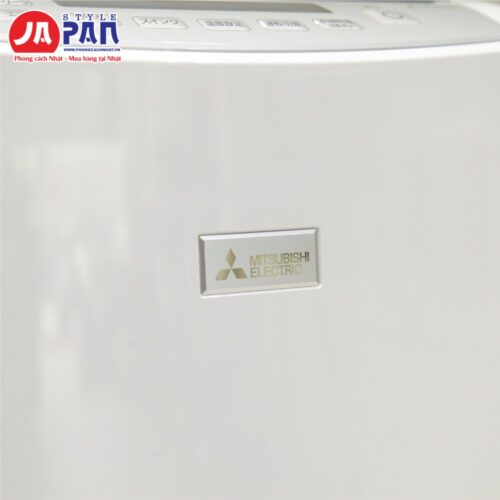 Logo Mitsubishi trên thân máy MJ-PV250YX-W