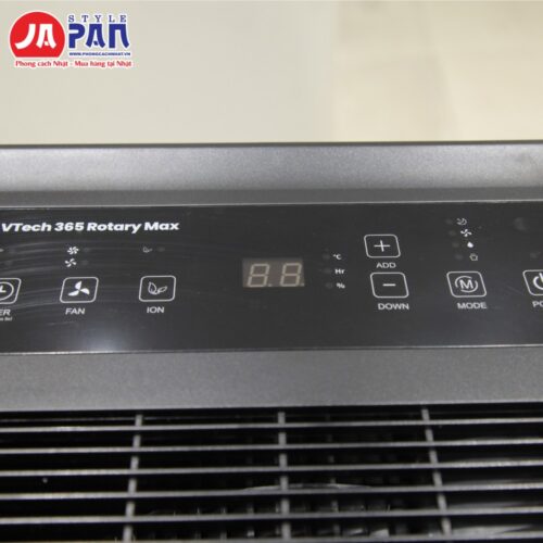 Màn hình LED hiển thị độ ẩm phòng trên máy hút ẩm Vtech365 VT-HA500-W