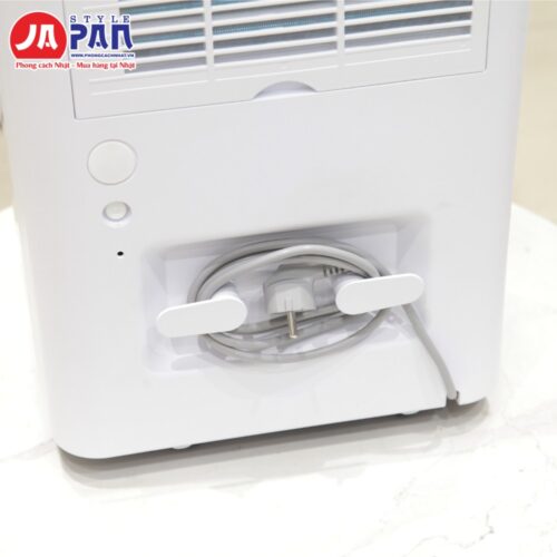 Vị trí cuộn dây điện phía sau máy hút ẩm Vtech365 VT-HA500-W gọn gàng