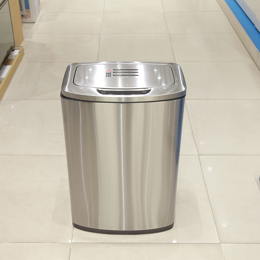 Thùng rác tự động Sensible Eco Living 47L chữ nhật | hàng nội địa 3 Góc trên xuống Thùng rác tự động Sensible Eco Living 47L