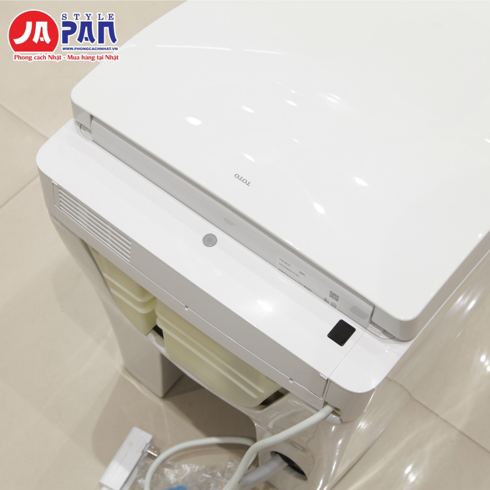 Bồn cầu Toto CES9820 LS Style | Full chức năng , nội địa Nhật 11 Phía sau bồn Toto CES9820 LS Style