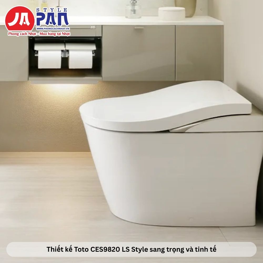 Bồn cầu Toto CES9820 LS Style | Full chức năng , nội địa Nhật 28 Thiết kế LS Style sang trọng và tinh tế