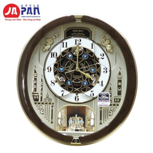 Đồng hồ treo tường Seiko RE579B nội địa Nhật
