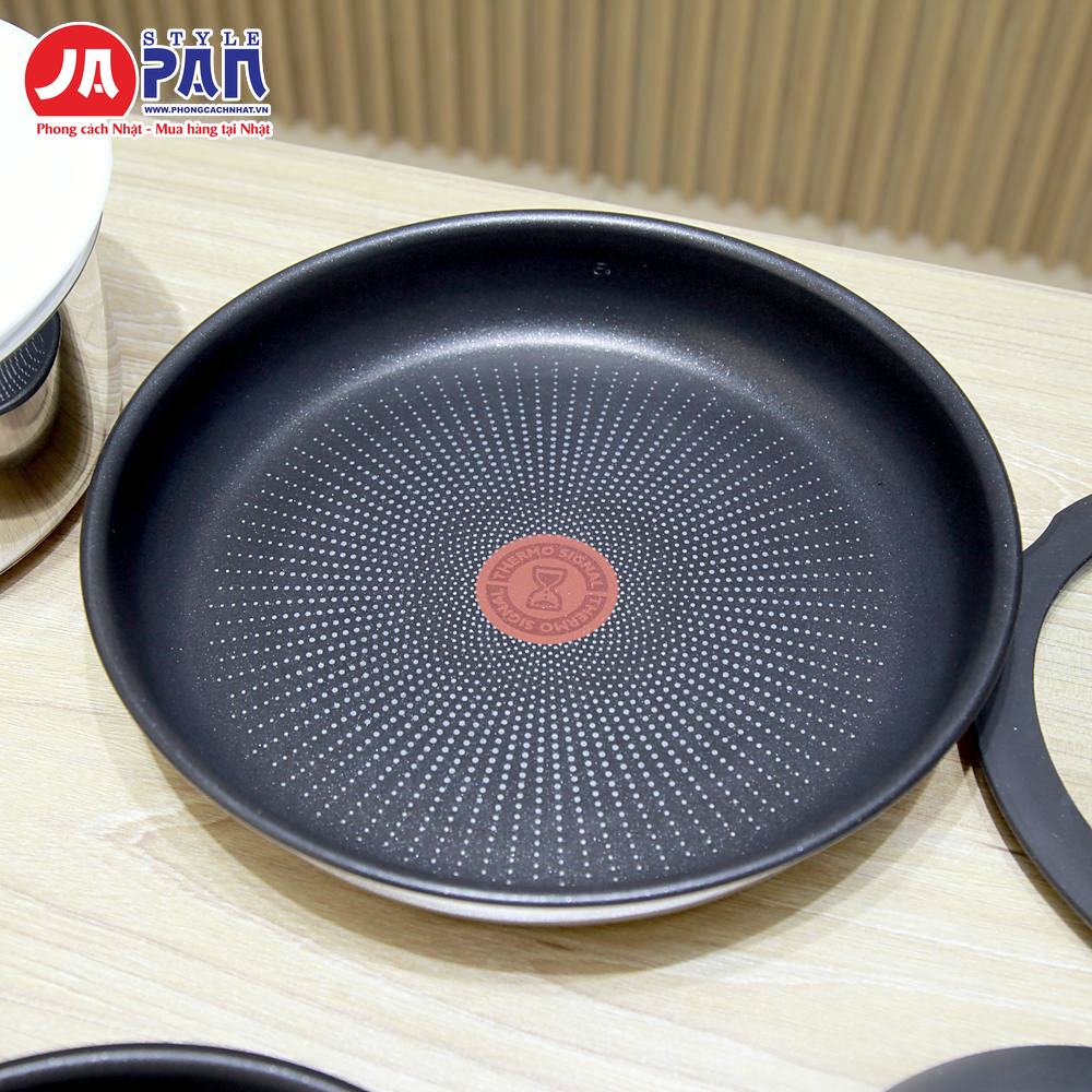 Bộ nồi chảo T-fal Ingenio IH Stainless Emotion set 9 món L893S9 | Tay cầm rời 5 Bộ nồi chảo T-fal Ingenio IH Stainless Emotion set 9 món L893S9 – ảnh 5