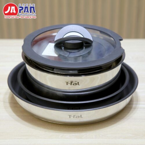 Bộ nồi chảo T-fal Ingenio IH Stainless Emotion set 9 món L893S9 | Tay cầm rời 21 Bộ nồi chảo T-fal Ingenio IH Stainless Emotion set 9 món L893S9 – ảnh 10