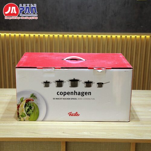 Bộ nồi Fissler Copenhagen 5 món – thùng hộp