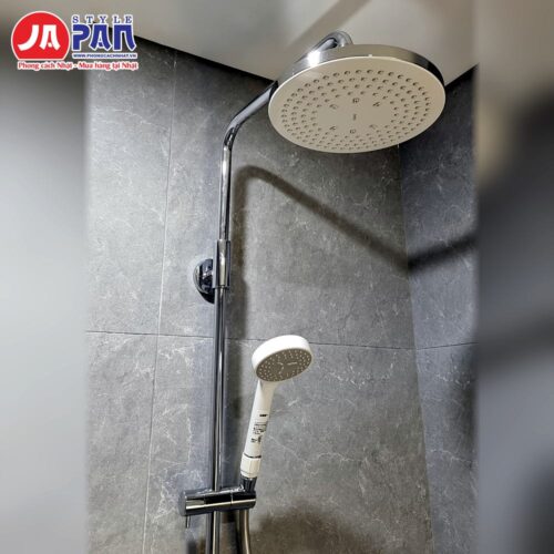 Bộ sen cây kết hợp Toto TBW04401J1 + Toto TMN40STY1 14 Bộ sen cây Toto TBW4401J1 + TMN40STY1 – bát sen trần và tay sen trên thanh trượt