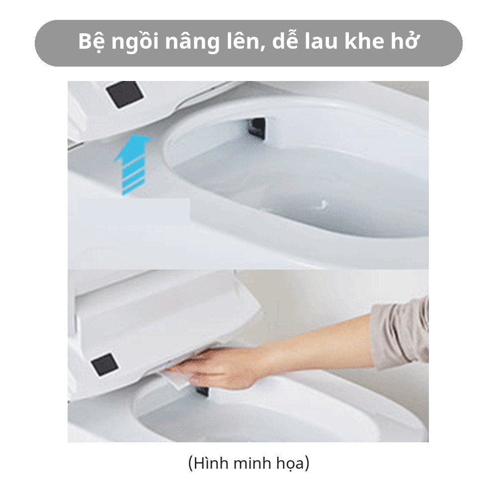 Bồn cầu Inax YBC-S40S + DV-S815 nội địa Nhật, nhỏ gọn, tự động xả 30 Bồn cầu Inax YBC-S40S + DV-S815 – ảnh 18