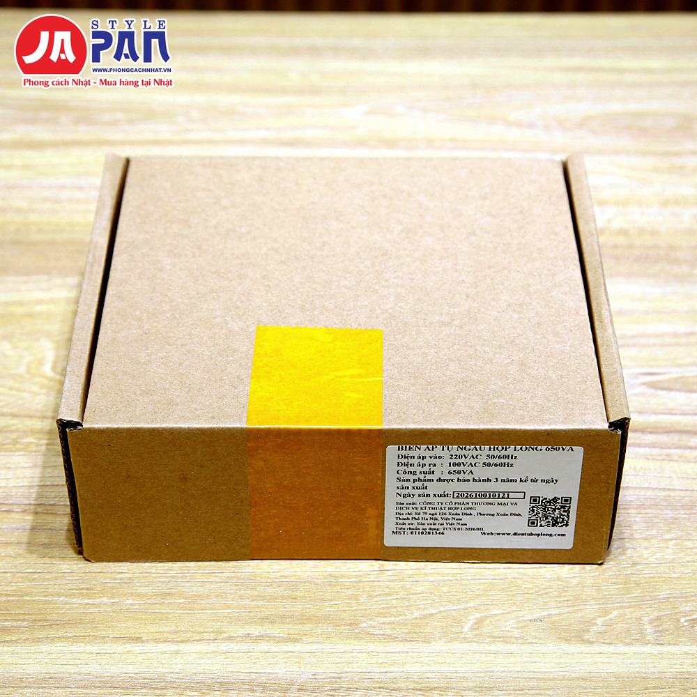 Đổi nguồn Hợp Long HL-650 650VA | Biến áp 220V ra 100V, vỏ nhựa 7 Đổi nguồn Hợp Long HL-650 650VA – ảnh 7