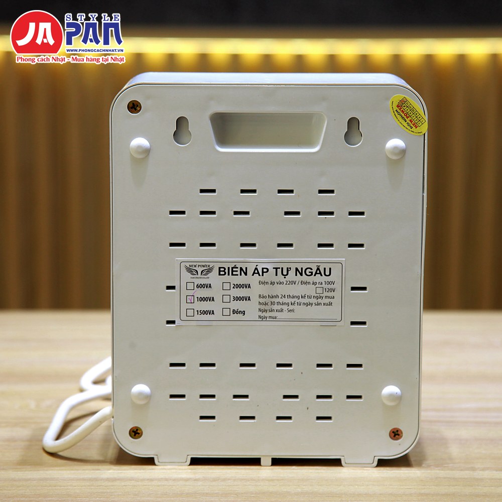 Đổi nguồn New Power 1000VA | Biến áp 220V ra 100V, vỏ nhựa 4 Đổi nguồn New Power 1000VA – ảnh 4