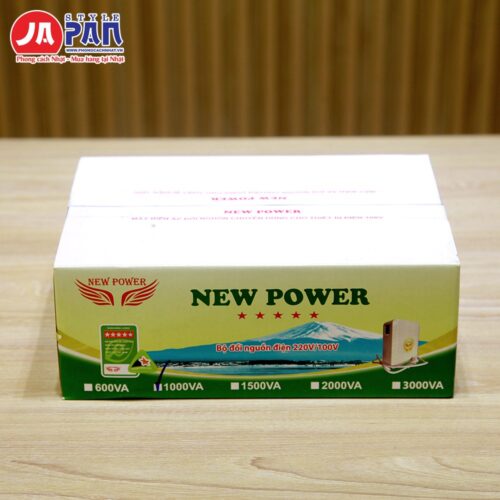 Đổi nguồn New Power 1000VA | Biến áp 220V ra 100V, vỏ nhựa 9 Đổi nguồn New Power 1000VA – ảnh 5