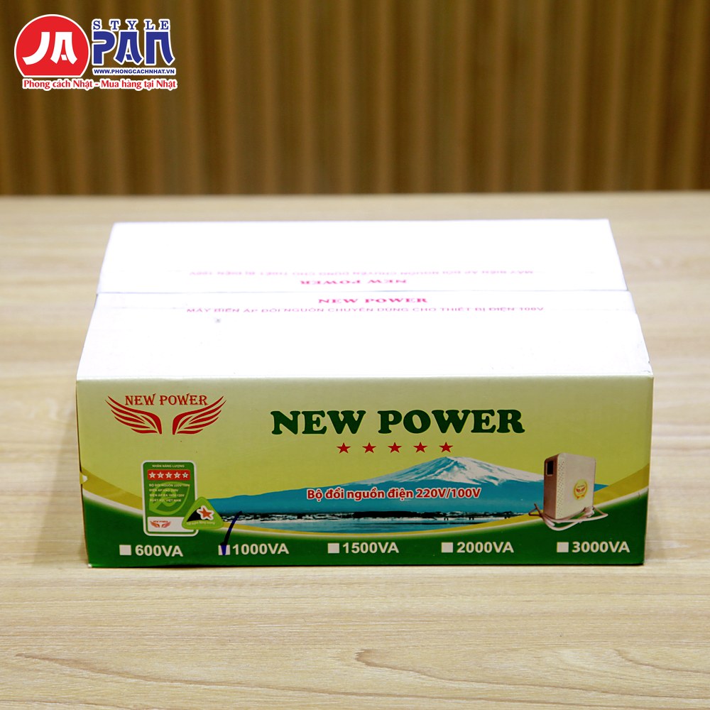 Đổi nguồn New Power 1000VA | Biến áp 220V ra 100V, vỏ nhựa 5 Đổi nguồn New Power 1000VA – ảnh 5