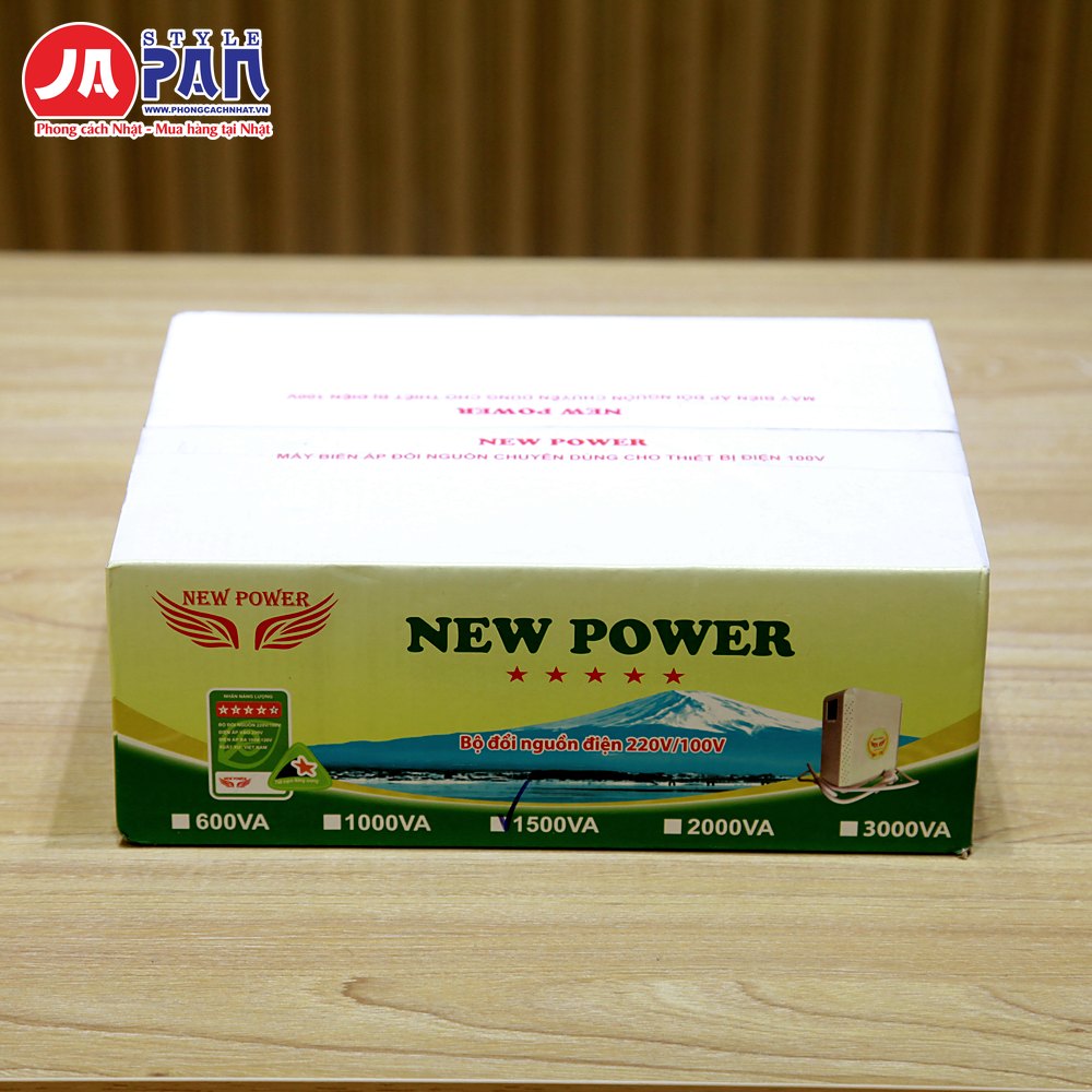 Đổi nguồn New Power 1500VA | Biến áp 220V ra 100V, vỏ nhựa 5 Đổi nguồn New Power 1500VA – ảnh 5