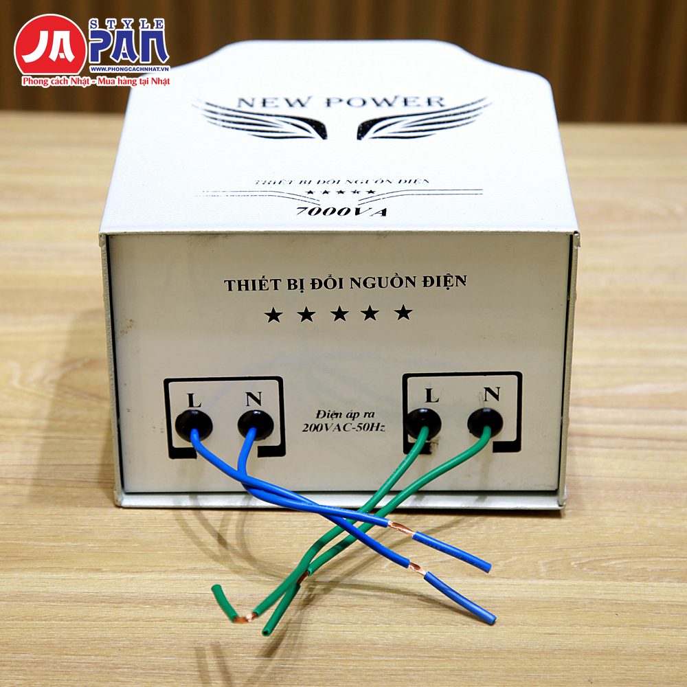 Đổi nguồn New Power 7000VA ngoài trời | 220V ra 200V cho bếp từ Nhật 4 Đổi nguồn New Power 7000VA ngoài trời – ảnh 4
