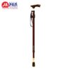 Gậy cho người già Reha LC-23 có đèn LED | Thân vân da nâu, chỉnh 7 nấc 15 Gậy cho người già Reha LC-23 có đèn LED