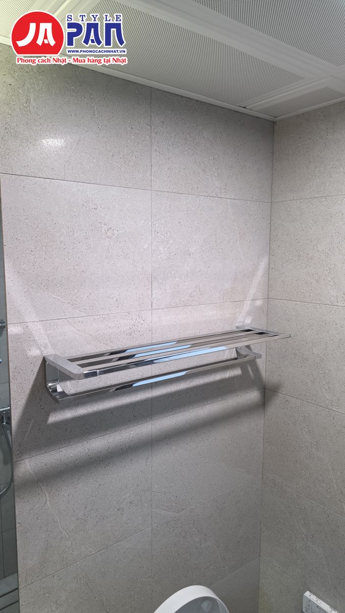 Giá treo khăn Toto hai tầng gắn tường