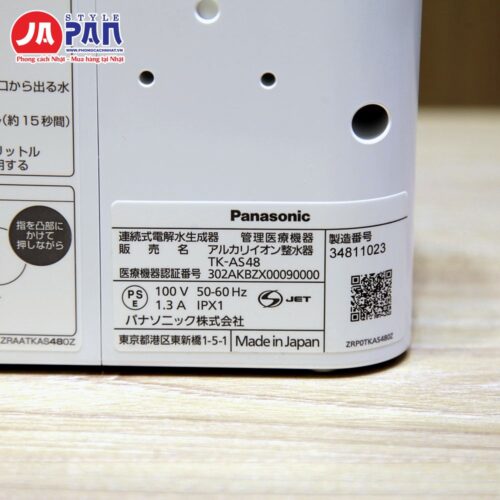 Lọc nước tách ion kiềm Panasonic TK-AS48 – ảnh 10