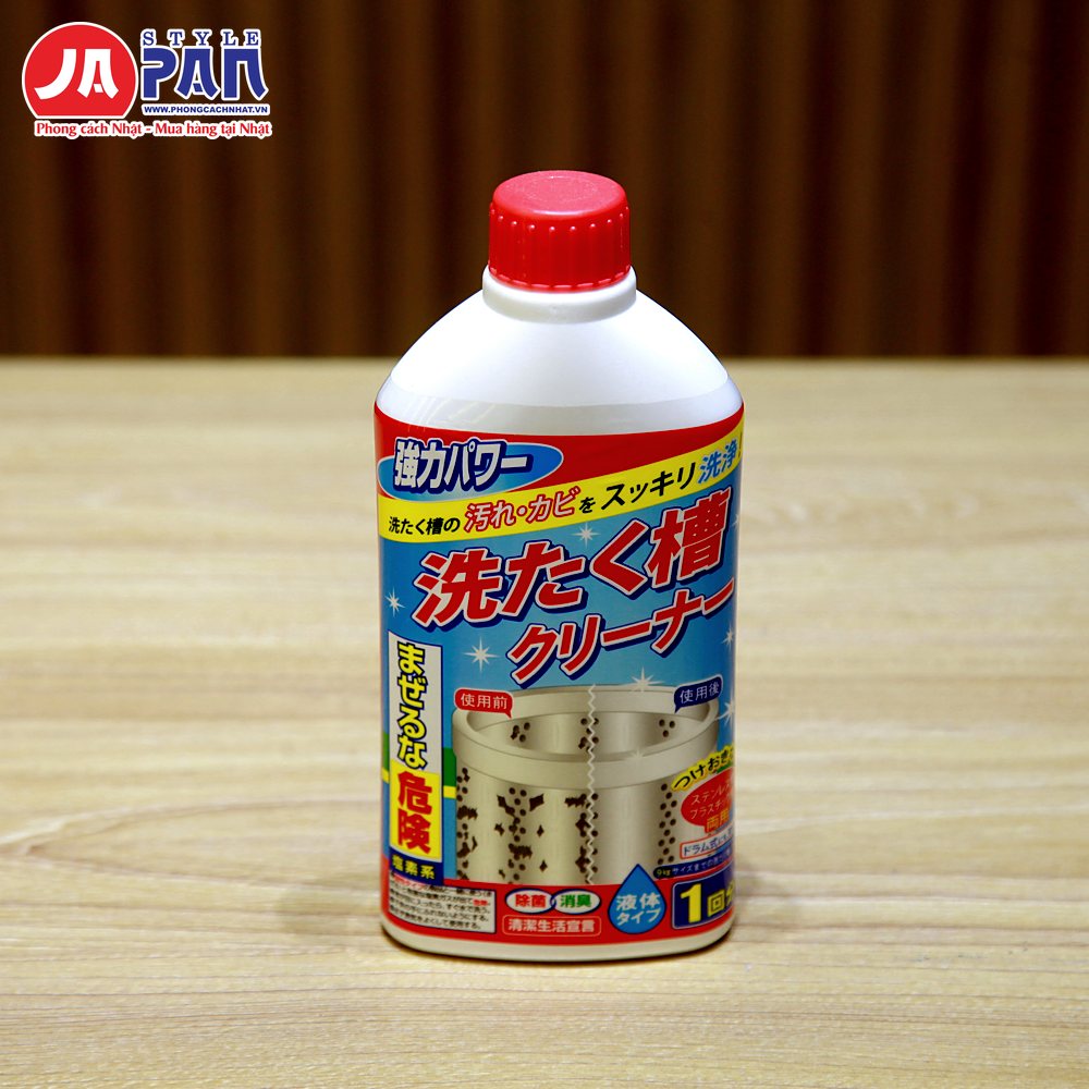 Nước tẩy lồng máy giặt hàng Nhật Gel 400g | Dùng 1 lần cho máy đến 9kg 2 Nước tẩy lồng máy giặt hàng Nhật Gel 400g – ảnh 2