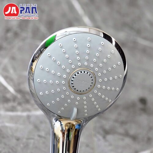 Sen tắm nhiệt độ Lixil BF-HW147TX-PU6 | Nội Địa Nhật 19 Sen tắm nhiệt độ Lixil BF-HW147TX-PU6 – cận mặt bát sen tay