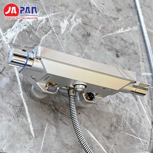 Sen tắm nhiệt độ Lixil BF-HW147TX-PU6 | Nội Địa Nhật 15 Sen tắm nhiệt độ Lixil BF-HW147TX-PU6 – phía dưới củ trộn nhiệt, chân nối