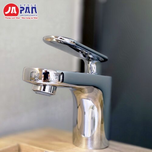 Vòi lavabo Grohe G-LF-VE340S-MB – góc nghiêng trái