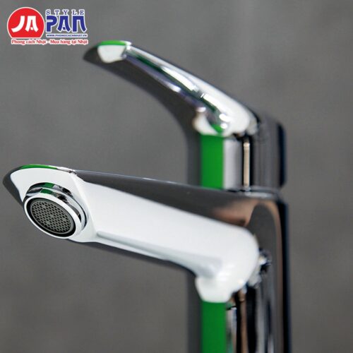 Vòi rửa mặt Grohe Eurosmart M-Size 2438500U | Cao 195mm 11 Vòi rửa mặt Grohe Eurosmart M-Size 2438500U – cận đầu vòi có lưới tạo bọt